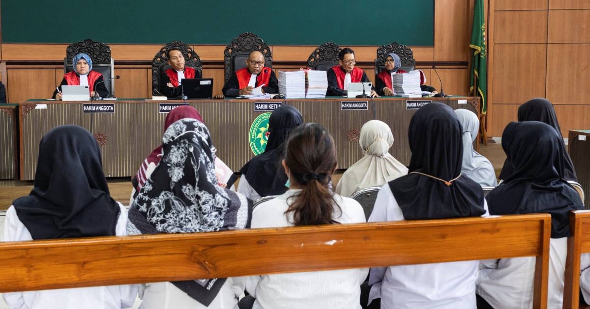 Indonesian court begins trial of daycare staffers in alleged child abuse case