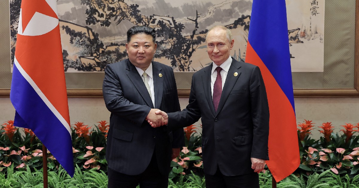 North Korea's Kim, Russia's Putin reaffirm ties on Korean Liberation Day