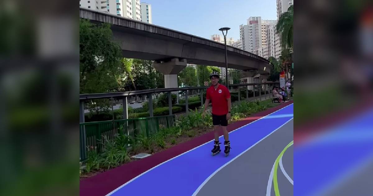 Singapore's first neighbourhood inline skating rink opens in Senja