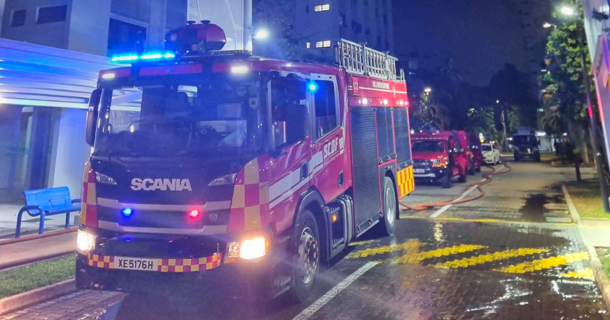 Clementi flat fire: 1 dead, 2 firefighters injured