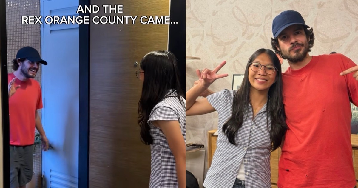 Rex Orange County visits Singapore fan's home for a duet