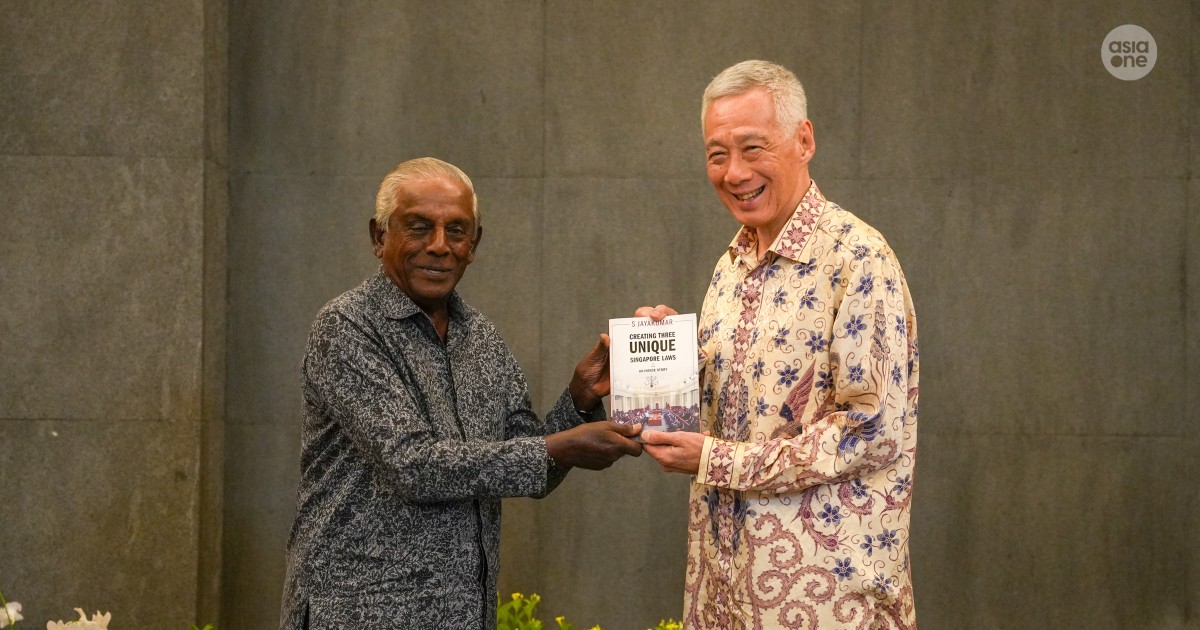 SM Lee says Singapore's elected presidency, GRC, NMP schemes have stood the test of time at launch of S. Jayakumar's book on unique laws
