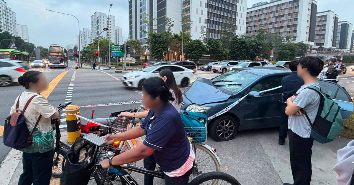 Singapore Police Seek Toyota Driver in Sengkang Hit-and-Run