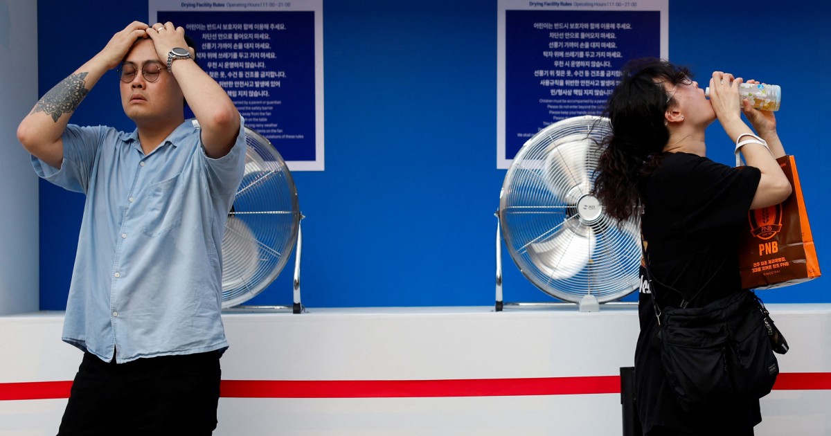South Korea records highest-ever temperature of 41.4 deg C as heatwave intensifies