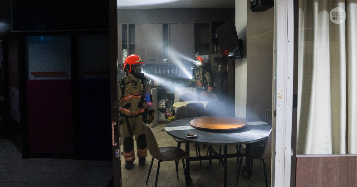 Insecticide smoke sparks fire scare at Sultan Plaza; about 30 self-evacuate