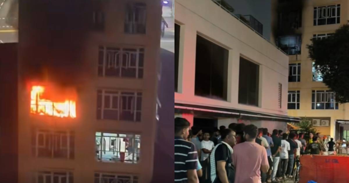 Fire breaks out in Balestier apartment bedroom, over 70 evacuated