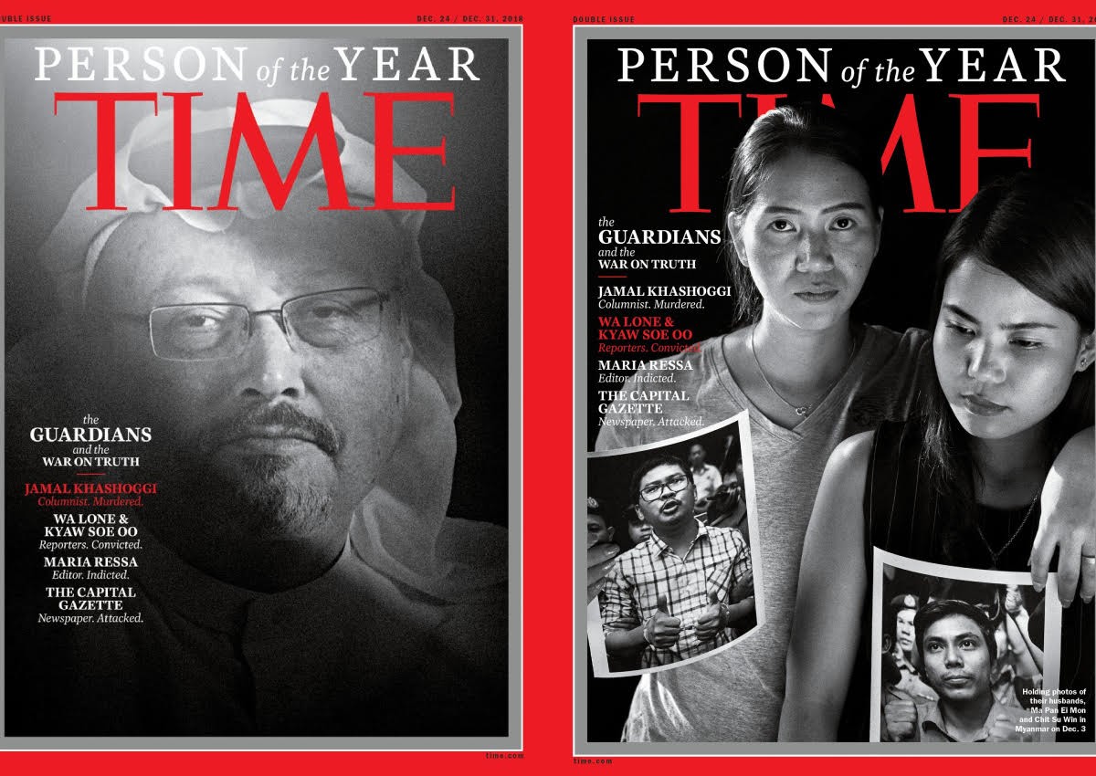 Time's 'Person of Year' goes to journalists, including Reuters pair