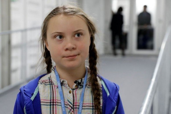 Climate crusading schoolgirl Greta Thunberg pleads next generation's case
