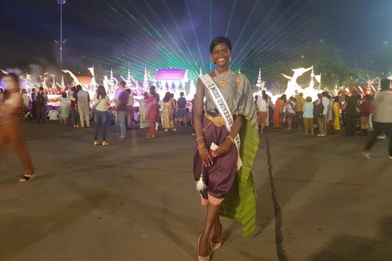 Sierra Leone beauty queen disqualified by Miss Universe, but receives lots of love in 'Land of Smiles'