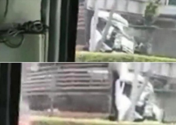 Man dies in accident involving two lorries on AYE, one driver arrested