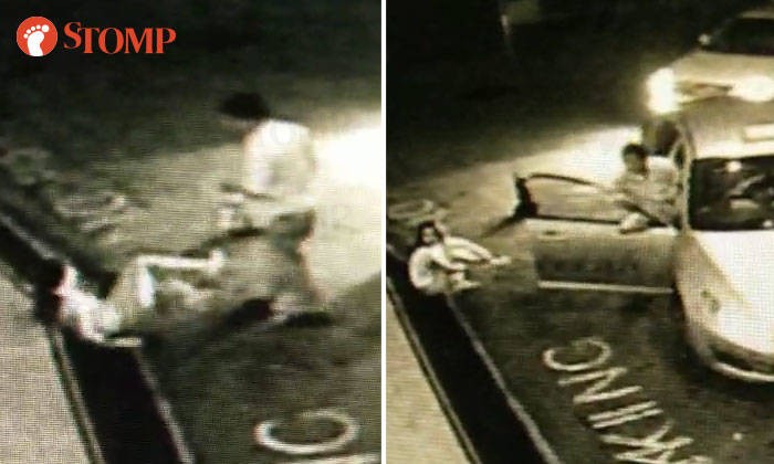 Cabby hits female passenger and pushes her to ground in dispute at Pearl Bank Apartments