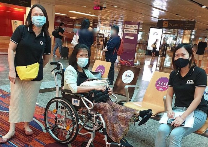 Survivor of Lucky Plaza accident finally returns home