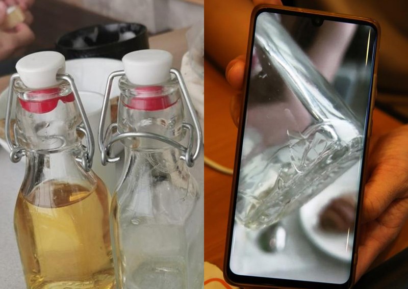 Woman calls police after finding pieces of glass in daughter's drink