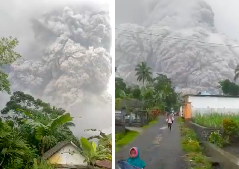Indonesia's Semeru volcano spews ash, killing 1, injuring dozens
