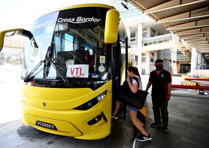 Singapore-Malaysia land VTL: 50% more bus tickets available from Dec 20
