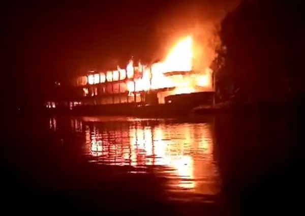 Bangladesh ferry fire kills 38 people