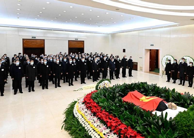 China's Xi thanks late leader Jiang Zemin for ensuring party's survival from 'storms'