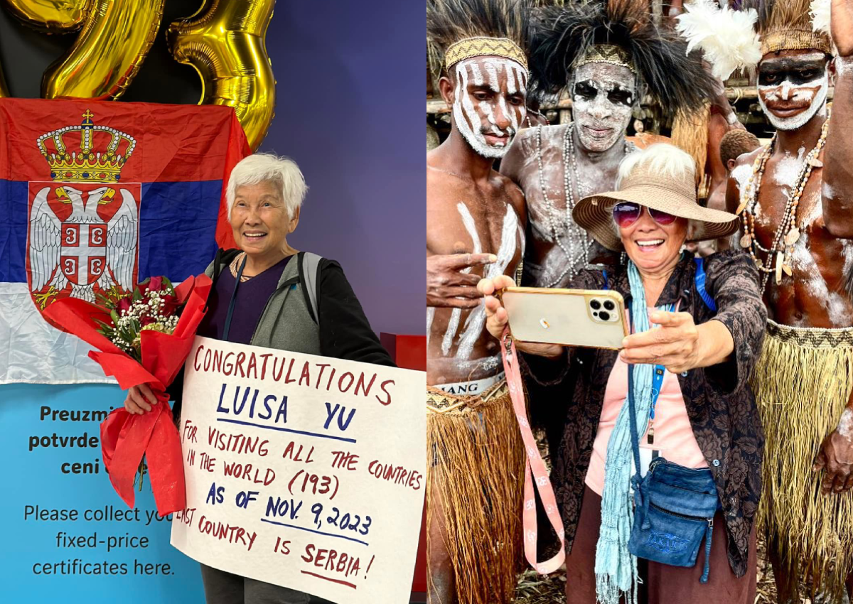 Don't be afraid and just go, says Filipino-American woman who visited every country in the world