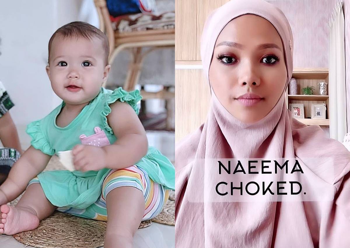 'She almost didn't make it': Singaporean actress Nadiah M.Din gives life-saving tip after 10-month-old daughter chokes