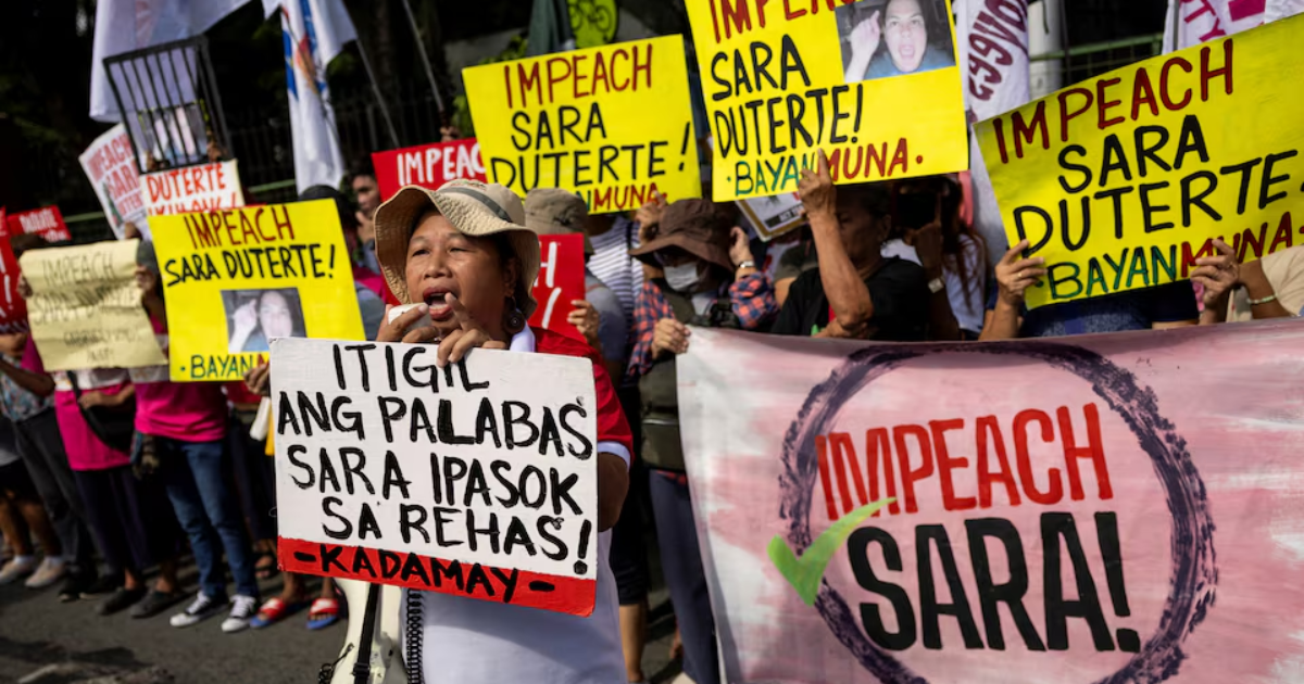 Philippine groups to seek impeachment of Vice President Sara Duterte