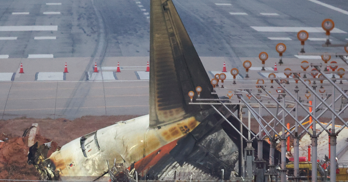 South Korean air crash investigators examine airport embankment, bird strikes as possible factors