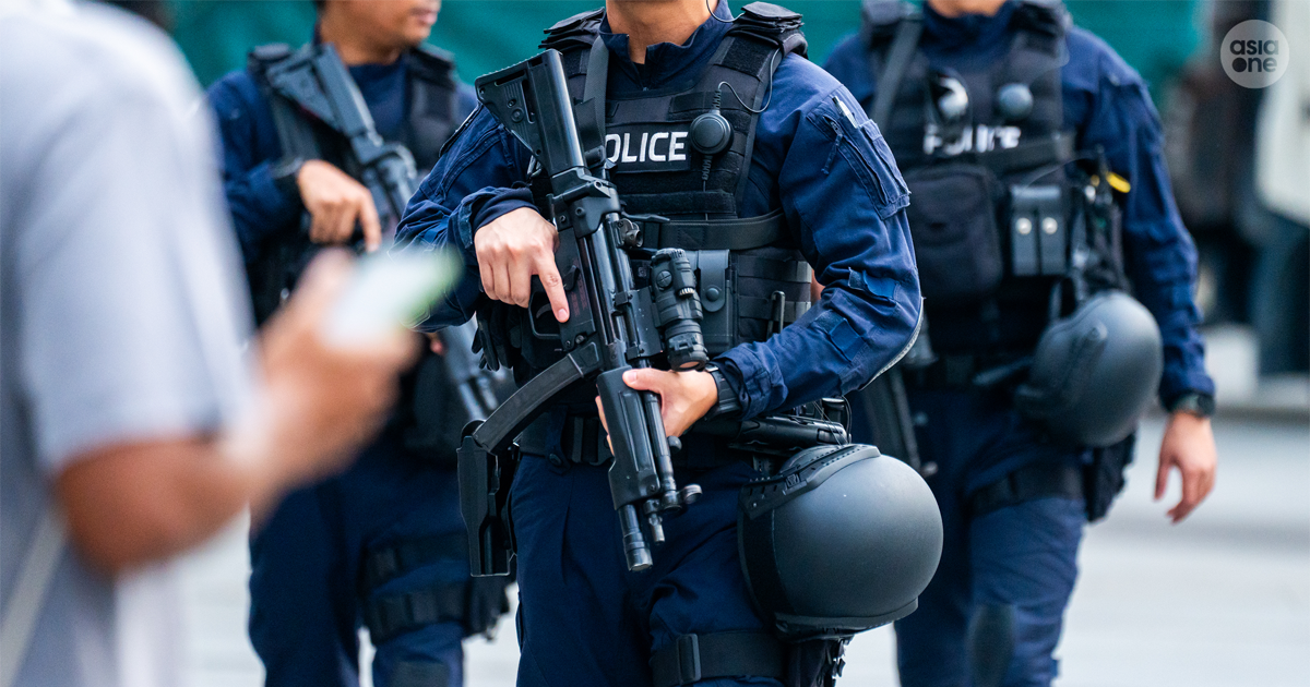singapore Singapore police step up patrols in certain areas following Bondi Beach shooting