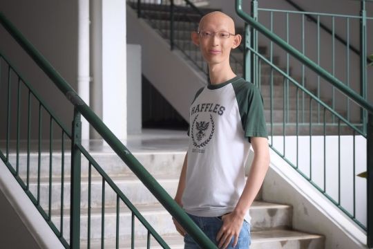 A level results: RI graduate teased for his birth defects in primary school scores straight As