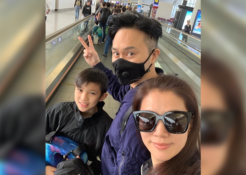Anita Yuen's 13-year-old son cyber-bullied after dad Julian Cheung takes photo with ex-cop