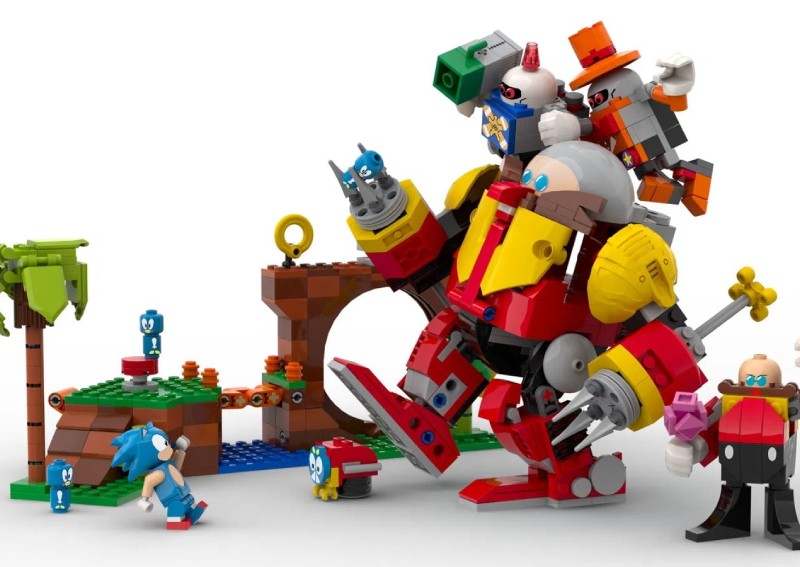 Lego is officially releasing a fan-made Sonic the Hedgehog set