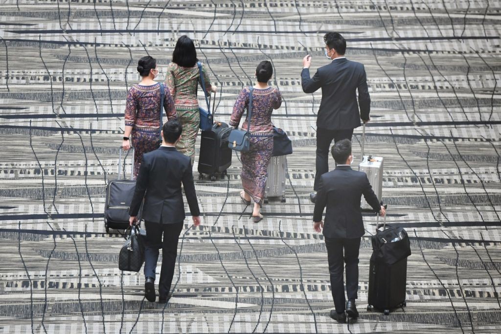 SIA stewardess among 5 on flight from UAE to test positive for Covid-19