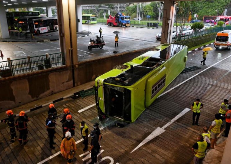 Former Tower Transit bus driver charged with negligent driving after Bukit Batok accident that injured 14 people