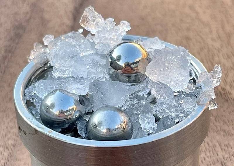 With frigid innovation, scientists make a new form of ice