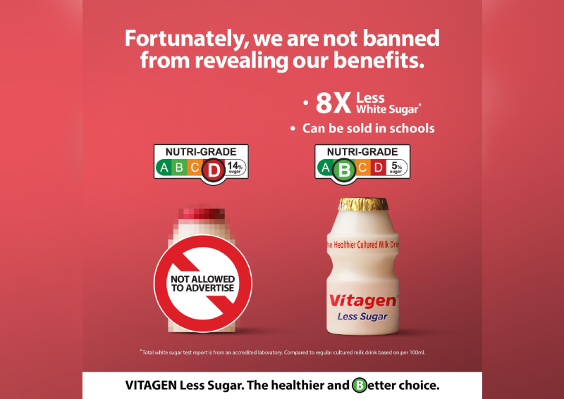 Cultured or not? Vitagen taunts Yakult over 'D' Nutri-Grade rating, draws brutal comments