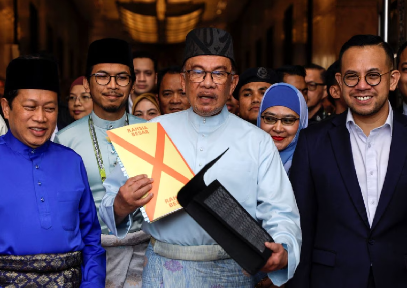 With an eye on deficit, Malaysia's Anwar tightens spending, taxes the rich