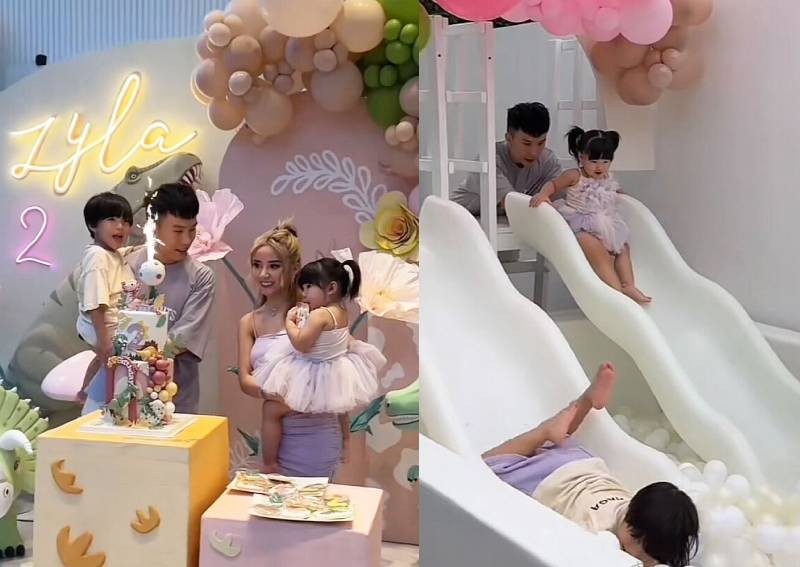 'Cost of a small wedding': Netizens weigh in on Naomi Neo's $20k birthday bash for 2-year-old daughter