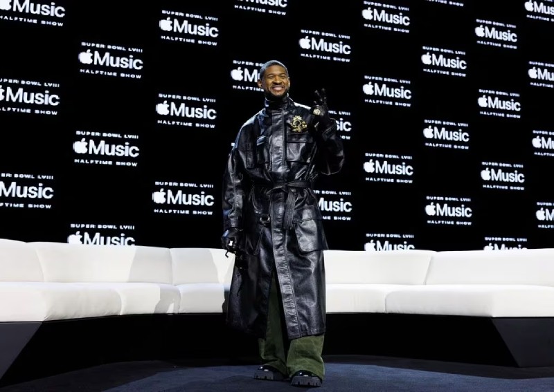 Usher says Super Bowl halftime show will be a career crescendo
