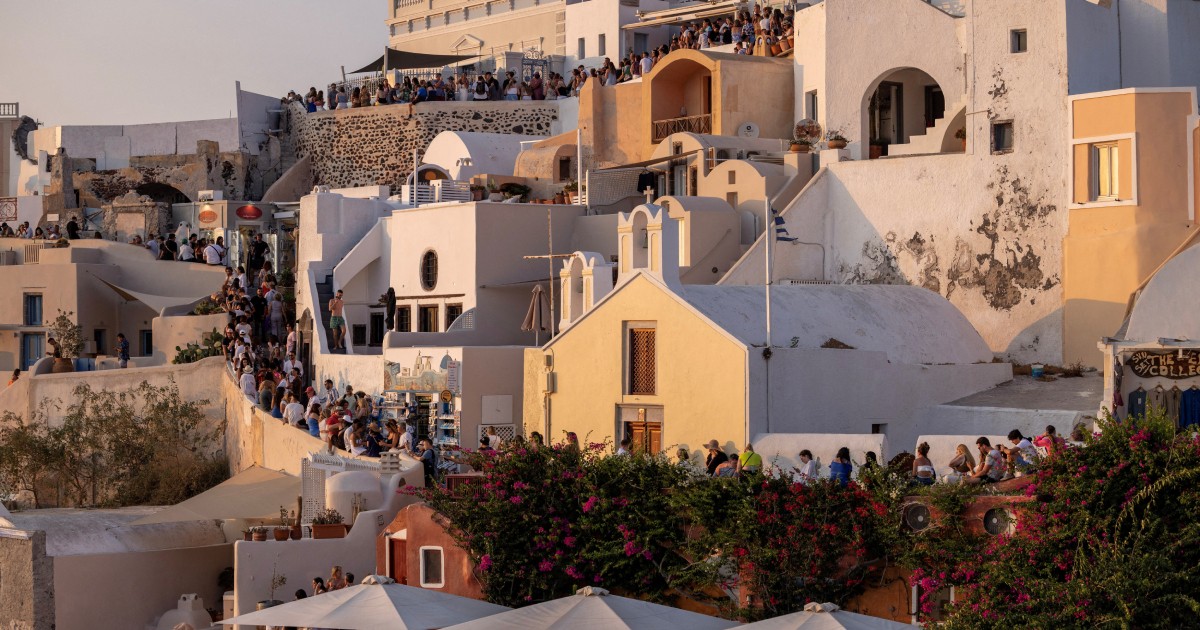 Greece's tourism jewel Santorini on alert after seismic activity