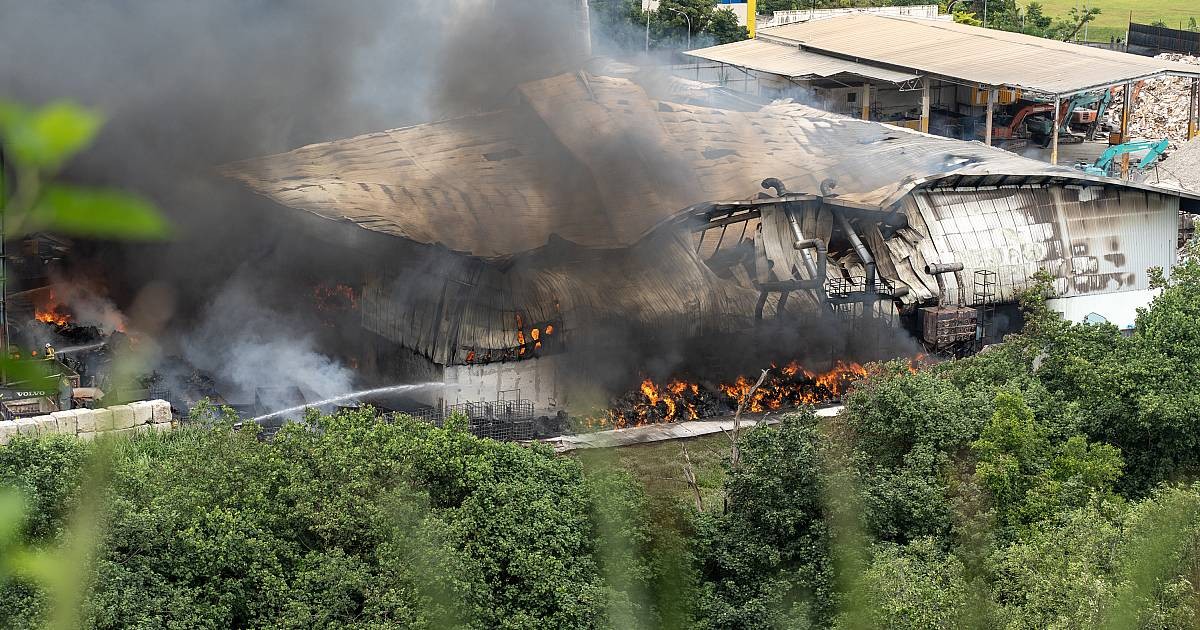Authorities investigating after 4th fire at Kranji recycling facility