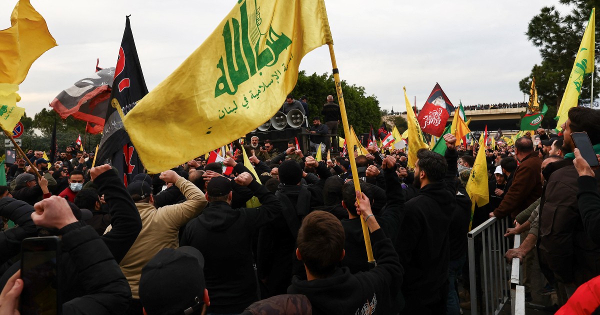 Tear gas fired at Hezbollah supporters protesting Lebanon blocking Iranian flight