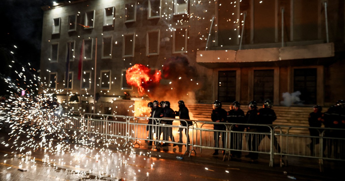 Violent protests break out in Albania over allegations of government graft