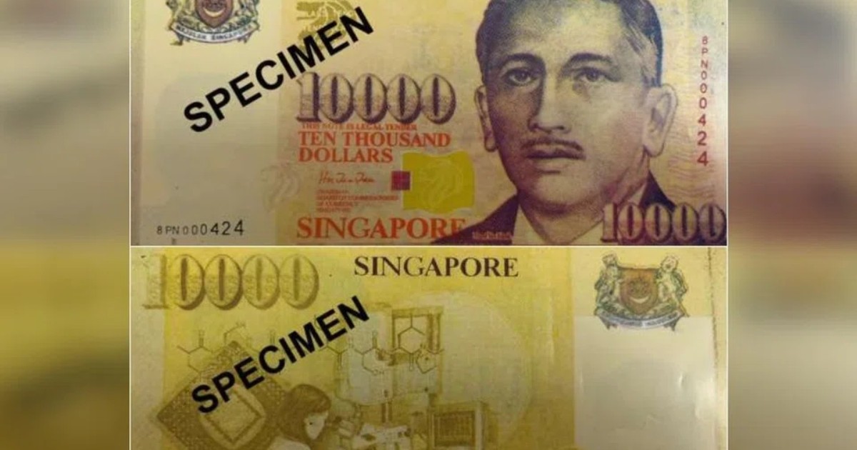 Jail for man who came to Singapore and tried to deposit fake $10k note in bank account