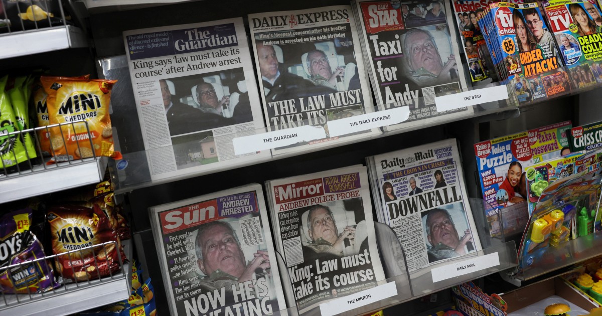 Australia backs removing Andrew Mountbatten-Windsor from UK line of succession