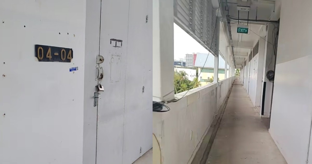 singapore 'It's a scary thing': GrabFood rider's delivery leads to abandoned building in Bukit Merah with 04-04 unit