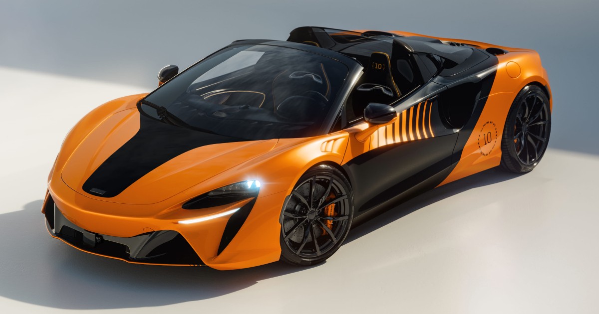 McLaren unveils Artura Spider MCL39 Championship Edition