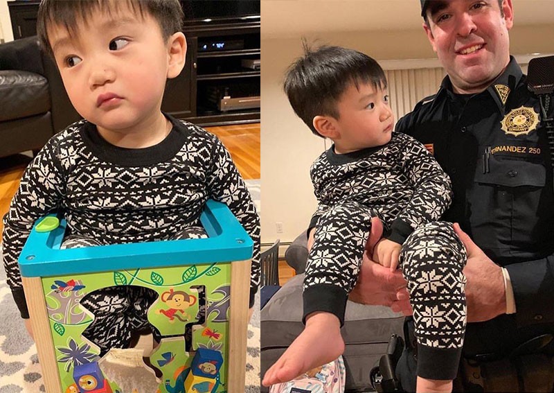 US police called to rescue toddler wedged inside toy