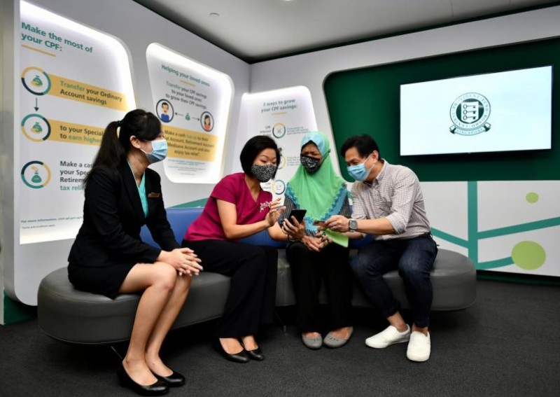 Govt to match CPF top-ups for half of those aged 55-70