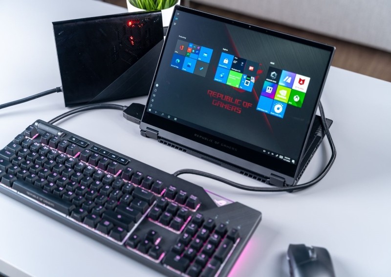 Asus's new ROG Flow X13 is a sleek convertible gaming notebook