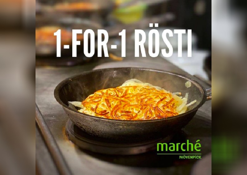 1-for-1 rosti at 3 Marché outlets till Jan 21