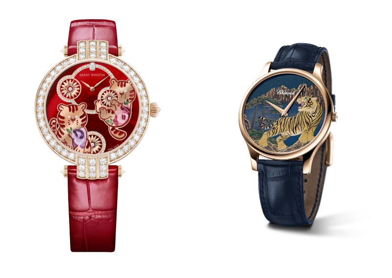 It's tiger time: Chinese zodiac watches for 2022