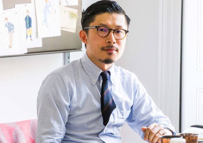 Fei Wang, fashion illustrator and artist, merges fine art and commercial design